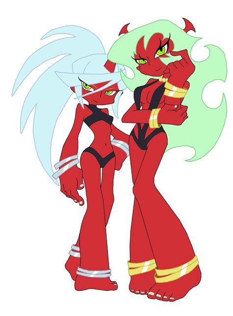 Scanty and Kneesocks - Bikini by Moheart7 on DeviantArt