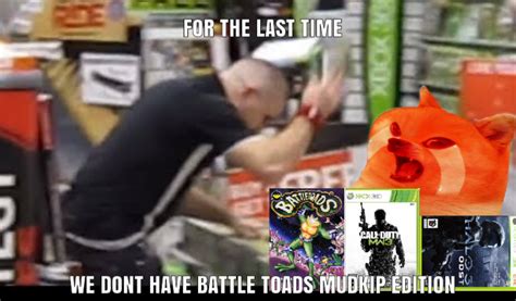 Le battle toads meme has arrived. Sorry game stop. : r/dogelore