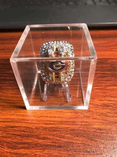 Ring - UGA 2022 Kelee Ringo Replica National Championship Ring w/displ