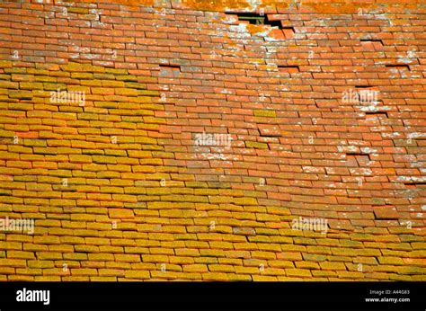 clay roof tiles Stock Photo - Alamy
