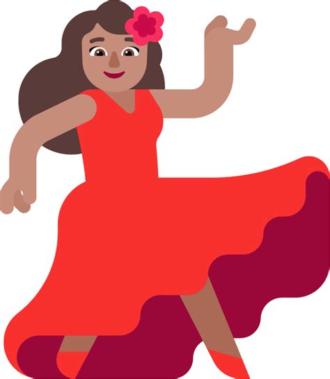 "woman dancing medium" Emoji - Download for free – Iconduck