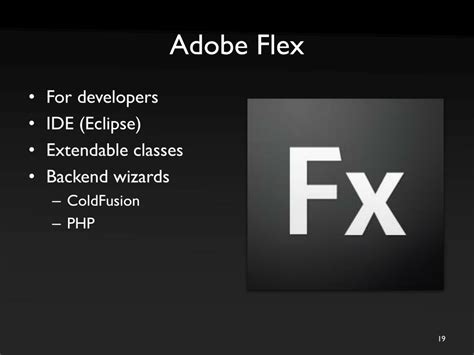adobe flex powerpoint    id