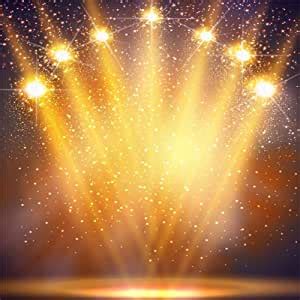 Amazon.com: Laeacco Espléndido telón de fondo dorado brillante de 6.5 x ...