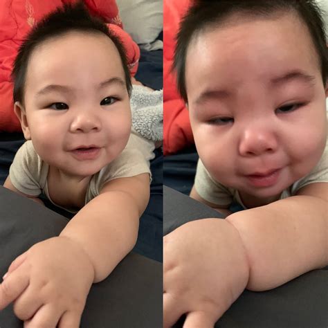 My baby... cute to pooping within milliseconds | Scrolller
