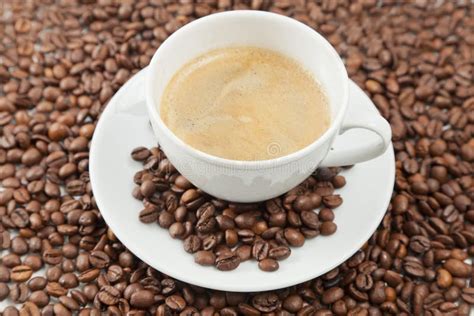 Cup of cofee stock image. Image of beverage, caffeine - 23917783