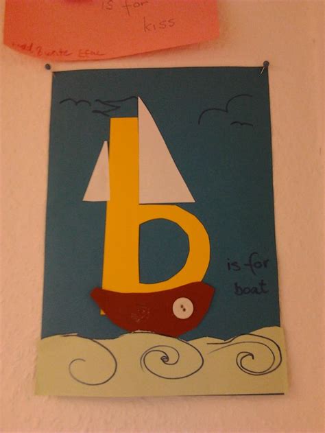 Letter b crafts, Letter a crafts, Nursery school activities