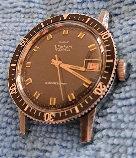 waltham skin diver diver  rvintagewatches