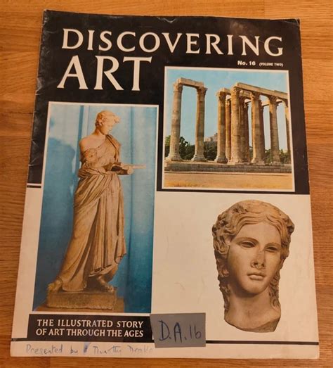 magazine discovering art  illustrated history  art