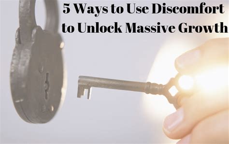 5 Ways to Use Discomfort to Unlock Massive Growth - Robertson Training ...