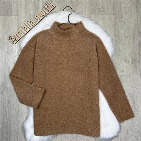 Светло-коричневая кофточка -тедди от new look кофта — цена 448 грн в ...