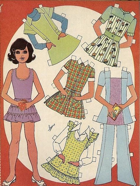 Pin by Наталья + Лиза Дельнова on бумажная кукла | Vintage paper dolls ...