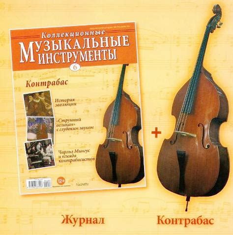 Коллекционные музыкальные инструменты №6. Контрабас