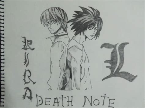 L and KIRA = DEATH NOTE