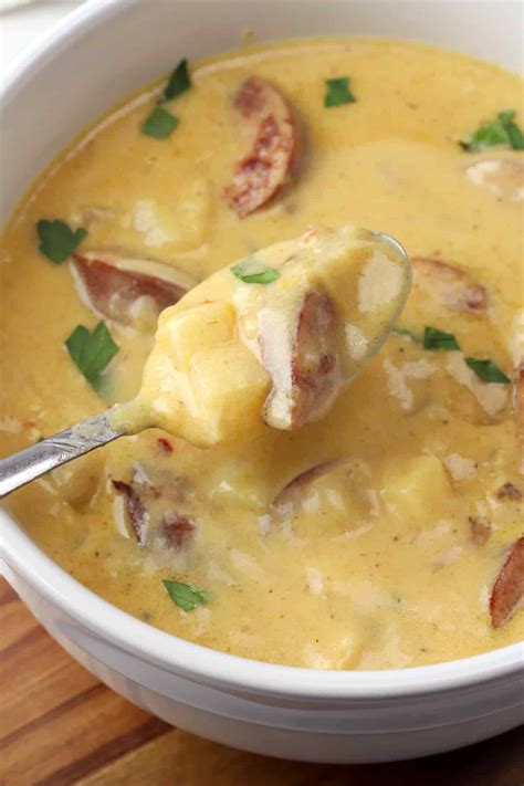 Kielbasa Potato Soup - The Toasty Kitchen