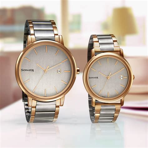 Couple watch set sonata online