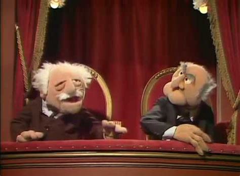 waldorf and statler german muppet show Blank Template - Imgflip