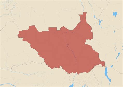sudan selatan peta populasi statistik
