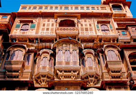 India Rajasthan Architecture Stock Photo 1237685260 | Shutterstock