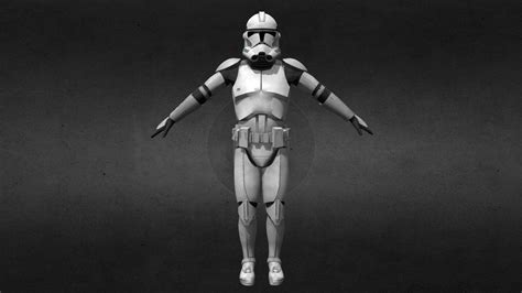 clone trooper phase  shiny updated    model