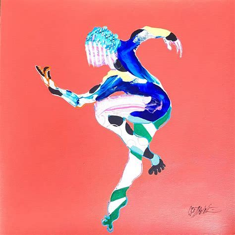 Painting Dancing endiablée by Cressanne | Carré d'artistes
