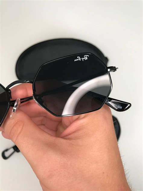 Купить Солнцезащитные стильные новые очки ray ban octagonal рай бен рэй ...