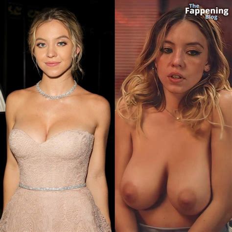 Sydney Sweeney Hot & Topless (1 Collage Photo) | #TheFappening