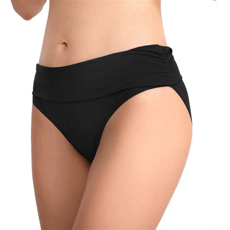 WUANDIXFA Tummy Control Swim Shorts Bikini Bottom Swimwear Bikini
