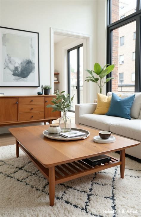 mid century modern coffee table ideas  inspire  fabricerie