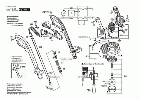 Запчасти для триммера Bosch ART 25 F (0600822103) | купить в Москве в ...
