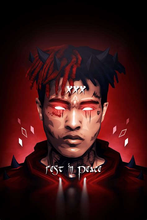 xxxtentacion cartoon wallpapers top  xxxtentacion cartoon
