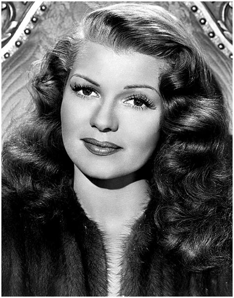 Amazon.com: ArtDash® Photo Art Print Actress Rita Hayworth: Black and