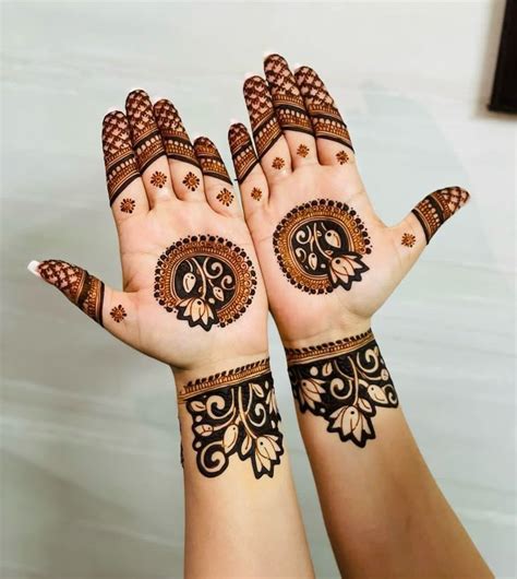 stunning mandala mehndi design ideas  weddings festivals
