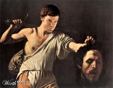 25 Classic Paintings Improved By Celebrities | Caravaggio, Michelangelo ...