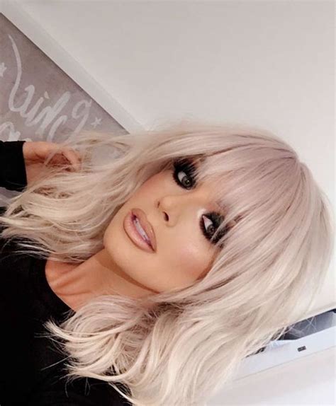 37 Celebrities Who Look Incredible With Platinum Hair | Blonde hair ...