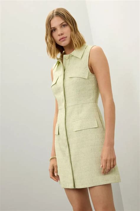 Rent Tweed Collared Dress by Jason Wu Collective only at Rent the ...