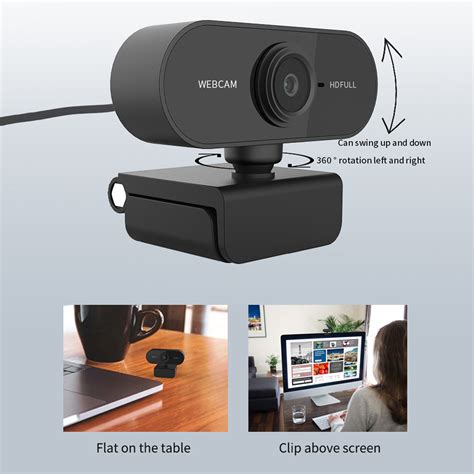 webcam 1080P Full HD USB Webcam 4K Gaming Built-in... – Grandado