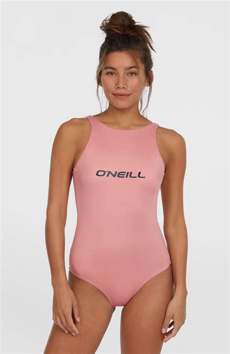 O'Neill Logo Swimsuit | Ash Rose – O'Neill