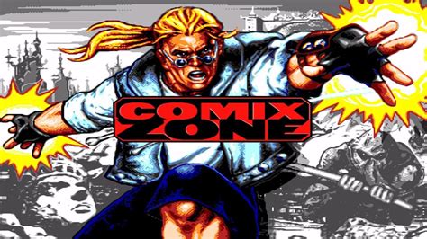 Comix Zone (Комикс зон) Прохождение На Русском HD 1080p 60fps (Sega ...