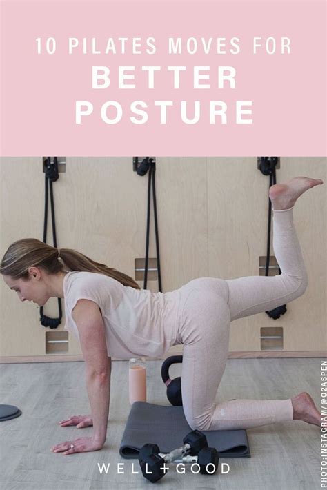 10 at-home Pilates exercises for better posture | Well+Good | Pilates ...
