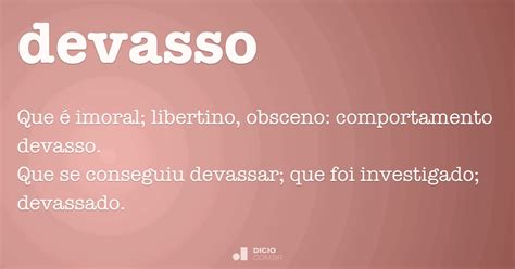 Significado De Devasso