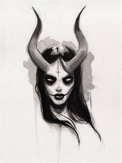 She Fine Art Print 9x12 - Etsy | Dark art tattoo, Dark art drawings ...