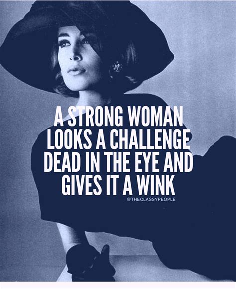 A strong woman looks a challenge in the eye and gives it a wink | Woman ...
