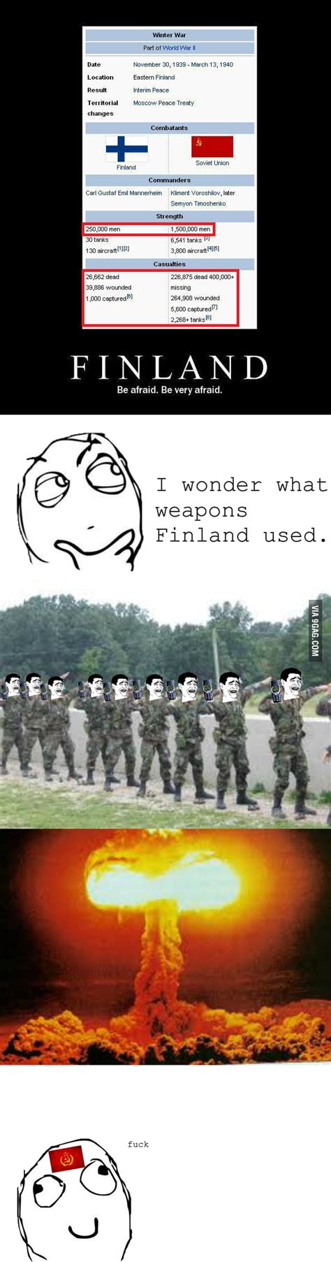 Don't mess with Finland people... - 9GAG