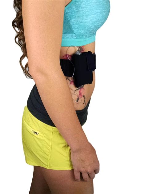 Neoprene Insulin Pump Pouch with Waist Belt