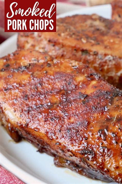 Bourbon glazed smoked pork chops – Artofit