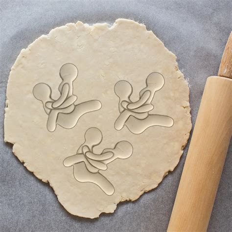Kama Sutra Cookie Cutter Set of 10, Diffrent Sex Position Bachelorette