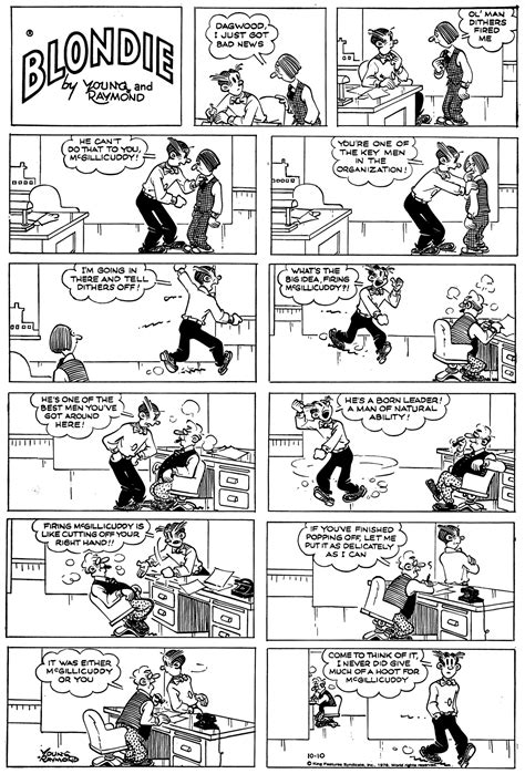 Blondie Comic Strip 1976-10-10 | Comics Kingdom