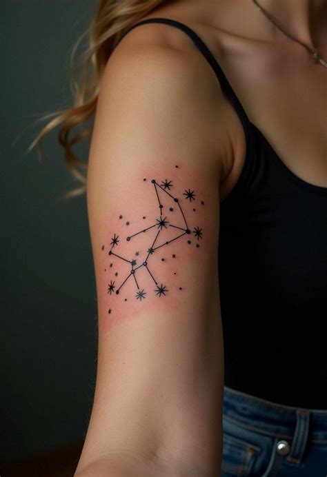 Stunning Taurus Constellation Tattoo Ideas