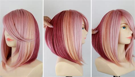 step  step   split dye hair