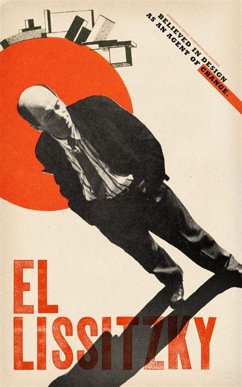 El Lissitzky Cartaz do construtivismo, podemos observar o uso de ...
